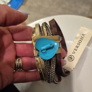 Versona Gold and Brown Bracelet Collection